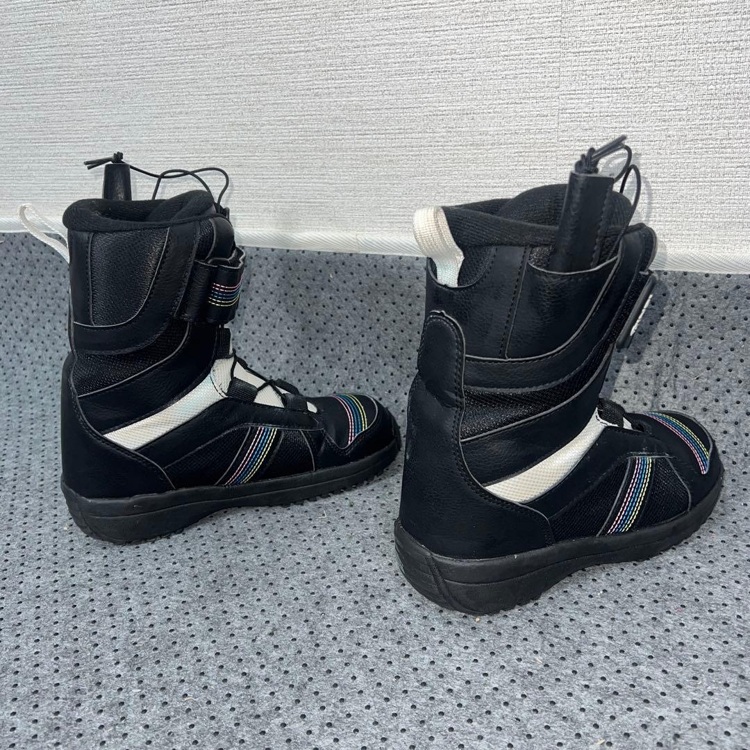 7-8使用 キッズスノーボード120cm IGNIO GRV×バイン×ブーツ