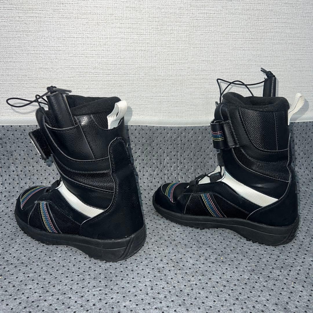 7-8使用 キッズスノーボード120cm IGNIO GRV×バイン×ブーツ