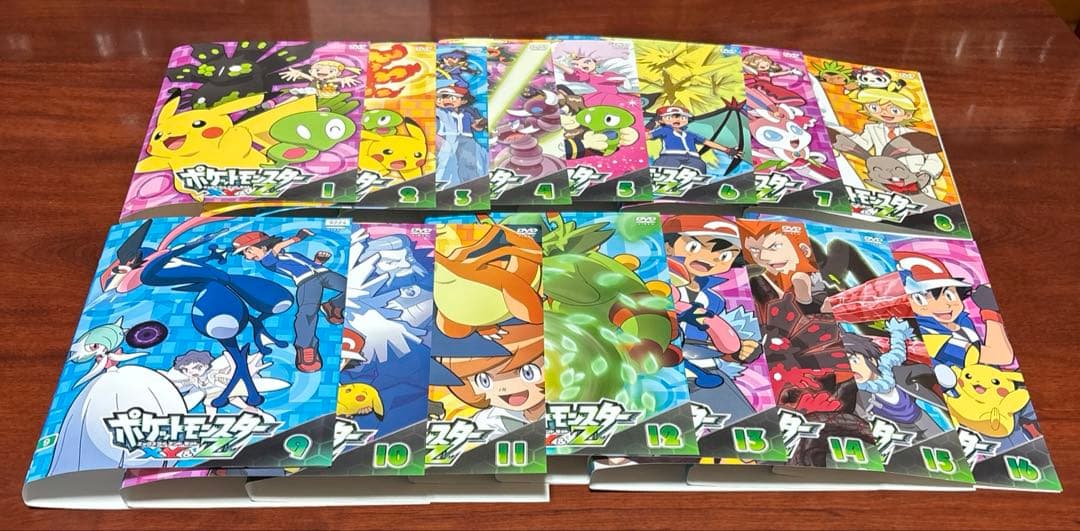 ポケットモンスターXY&Z 全巻完結セット 劇場版付 dvd