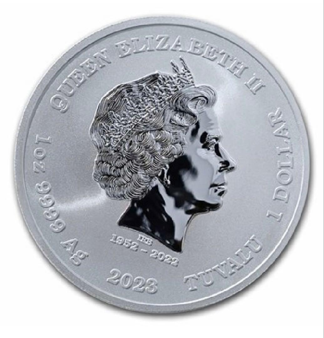 2023年 戦争の神　アレス銀貨　オリンポスの神々シリーズ