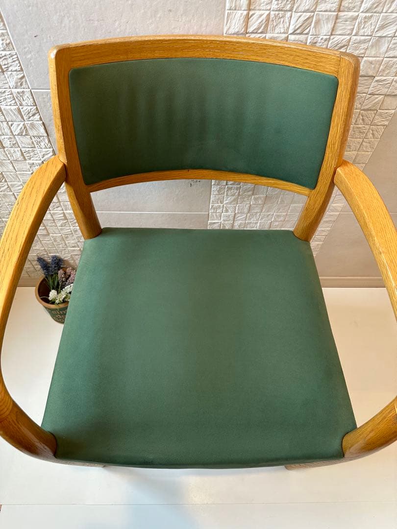 （2/2）日進木工 ヴィンテージ ダイニング チェア アームチェア　※n1f※