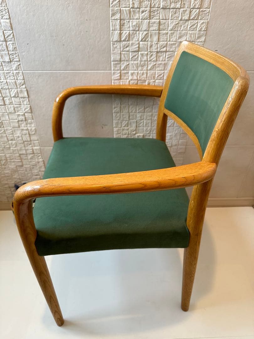 （2/2）日進木工 ヴィンテージ ダイニング チェア アームチェア　※n1f※