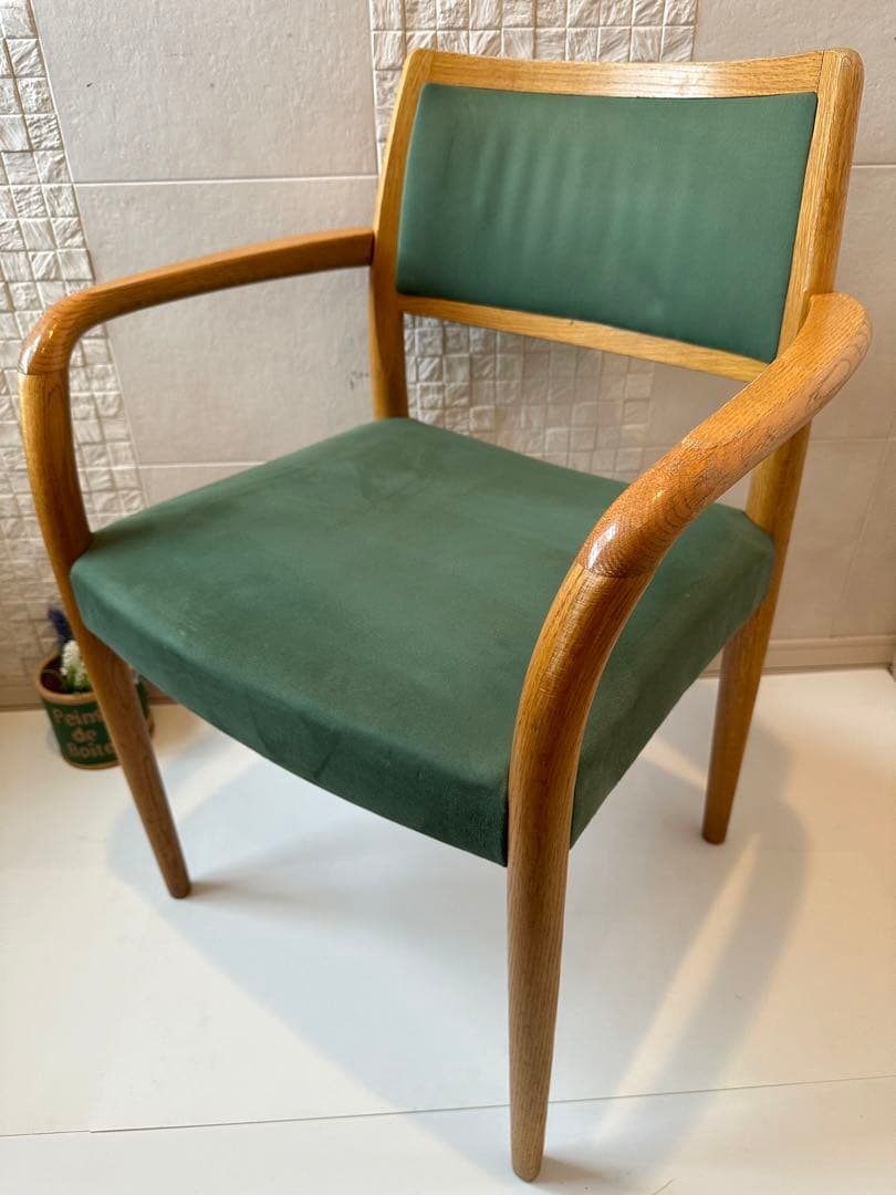 （2/2）日進木工 ヴィンテージ ダイニング チェア アームチェア　※n1f※