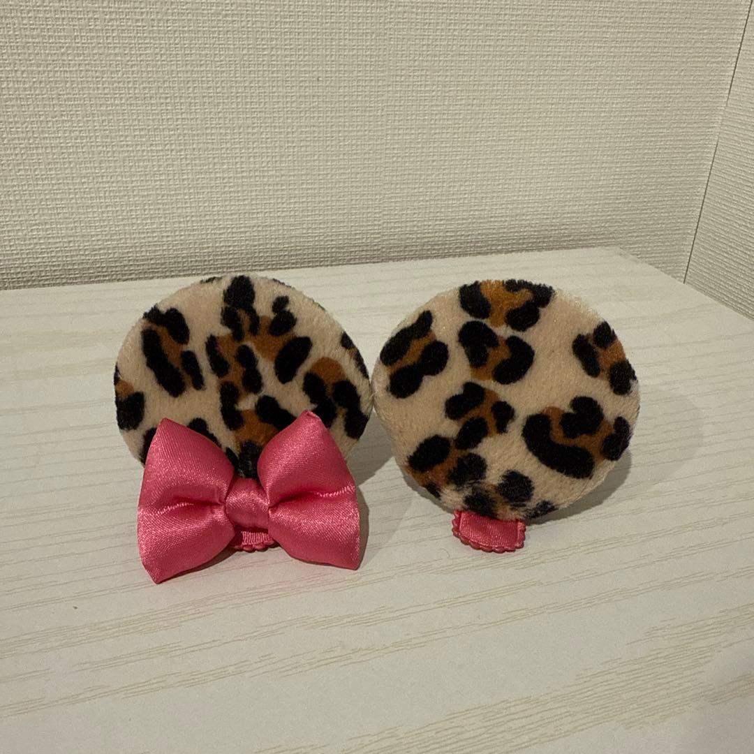 ディズニー ミニー ヒョウ柄 レオパード ピン