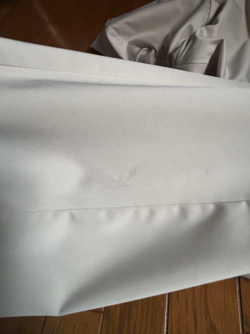 新品　タグ付　アマカ　リモンタサテンショートコート　スプリングコート　Mサイズ