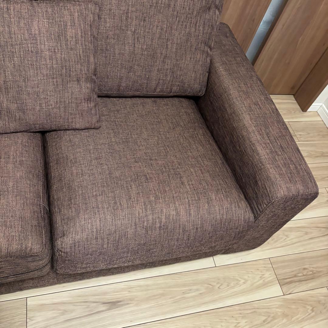 NITORI ニトリ 送料込 2人用 布張り ソファ Nポケット A1 2人掛け