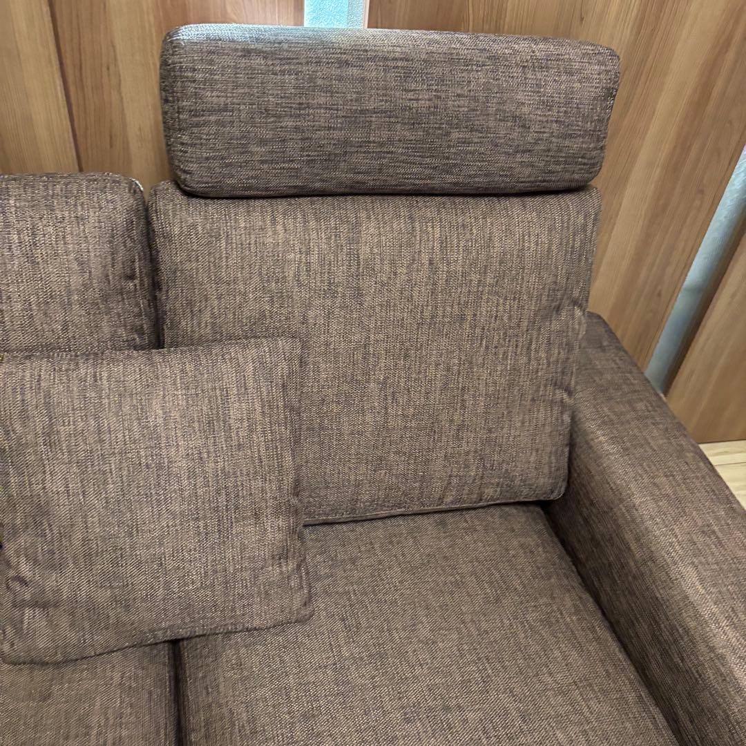 NITORI ニトリ 送料込 2人用 布張り ソファ Nポケット A1 2人掛け