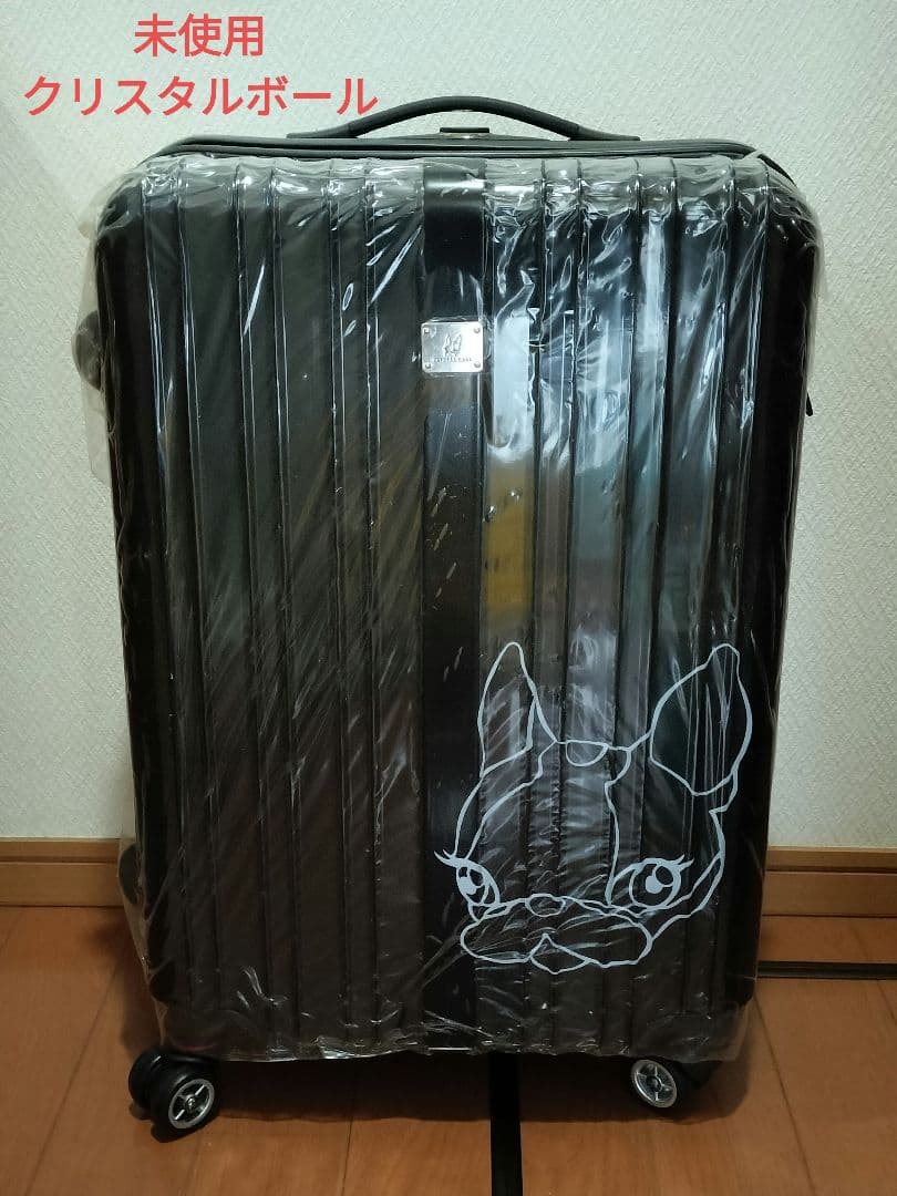 未使用　クリスタルボール　キャリーバッグ　キャリーケース　スーツケース　L