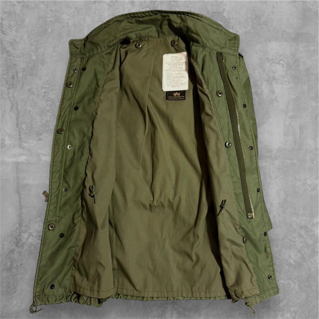ALPHA INDUSTRIES M-65 フィールドジャケット(M-R)USA