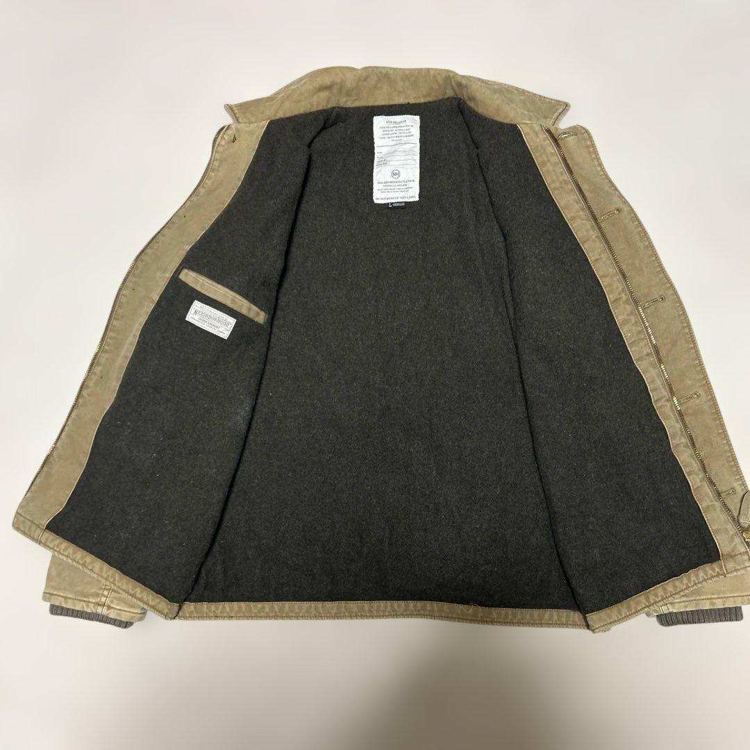 NEIGHBORHOOD 2012AW USED加工 A-2 デッキジャケット