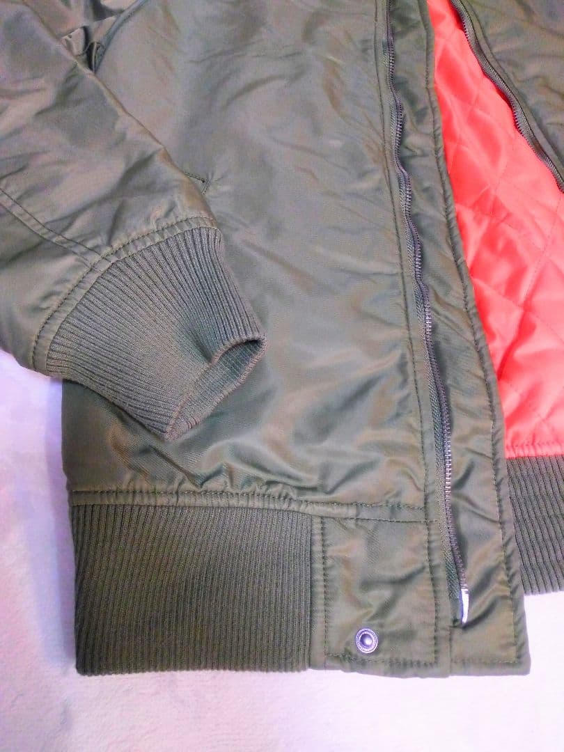 『極美品』MA-1 フライトジャケット U.S BOARDER✨サイズL