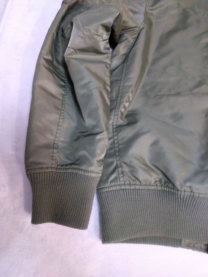 『極美品』MA-1 フライトジャケット U.S BOARDER✨サイズL