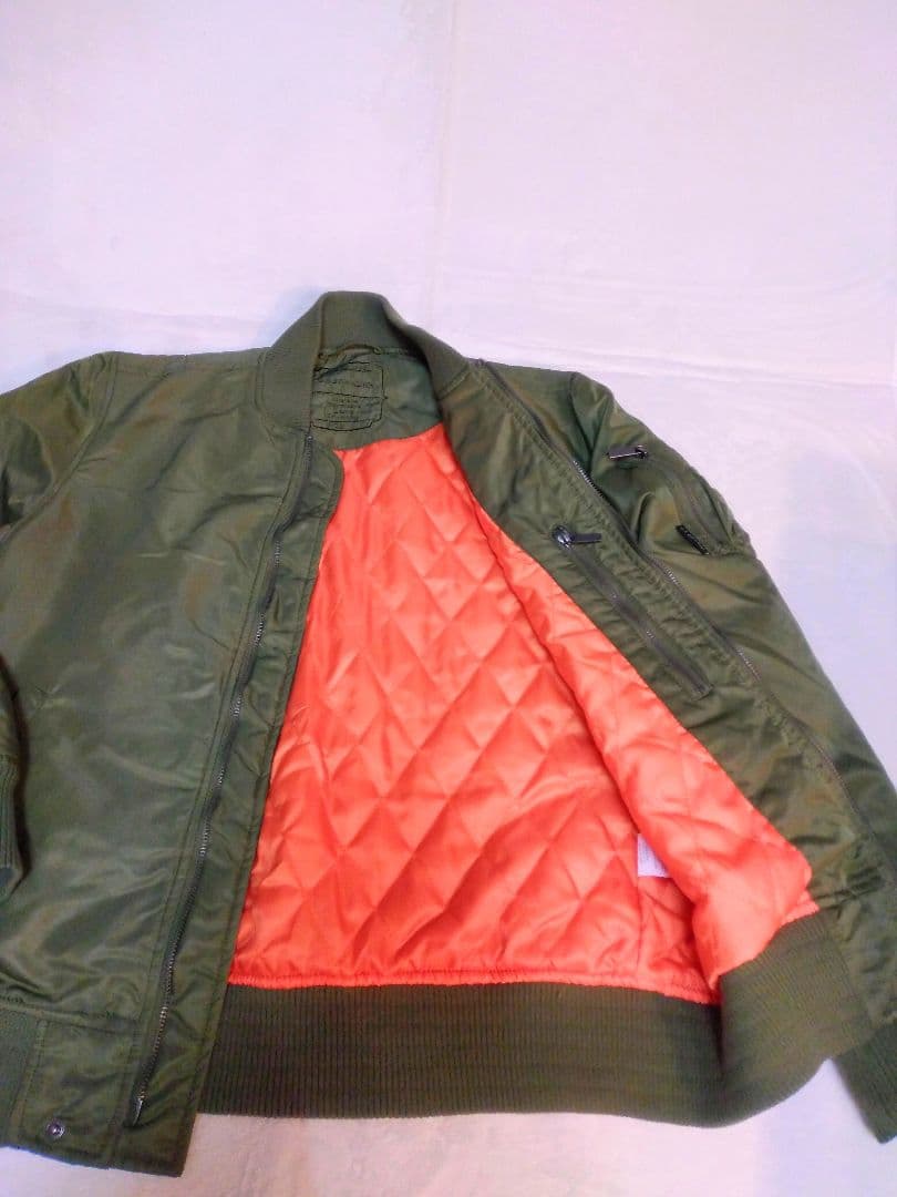 『極美品』MA-1 フライトジャケット U.S BOARDER✨サイズL