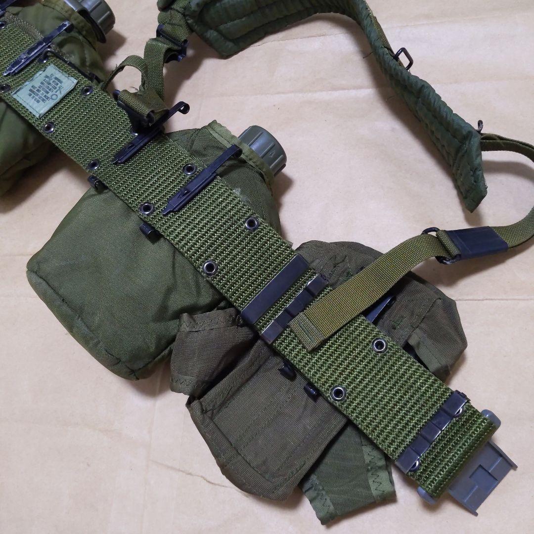 アメリカ軍ALICE装備LC−2ベルト/サスペンダー/ポーチ/カバー 実物中古品