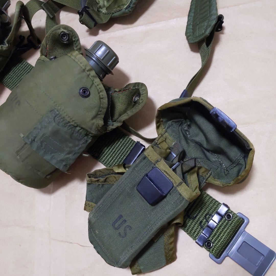 アメリカ軍ALICE装備LC−2ベルト/サスペンダー/ポーチ/カバー 実物中古品