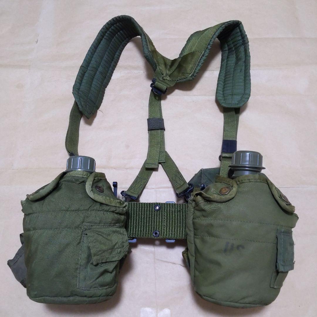 アメリカ軍ALICE装備LC−2ベルト/サスペンダー/ポーチ/カバー 実物中古品