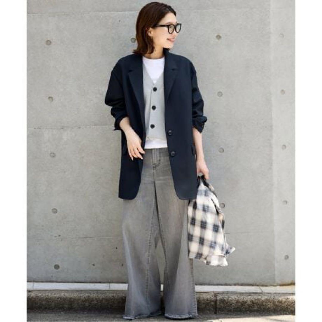 ★極美品★SLOBE IENA PE SHARK ビッグジャケット 2025AW