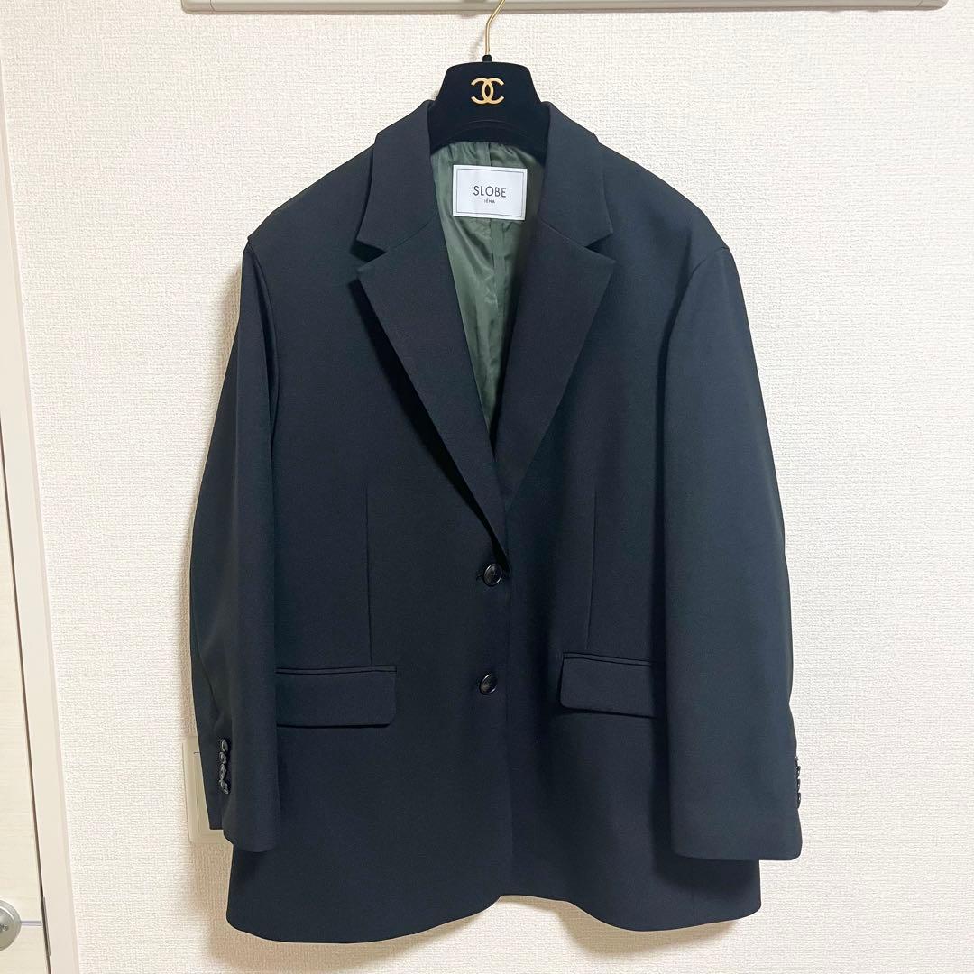 ★極美品★SLOBE IENA PE SHARK ビッグジャケット 2025AW