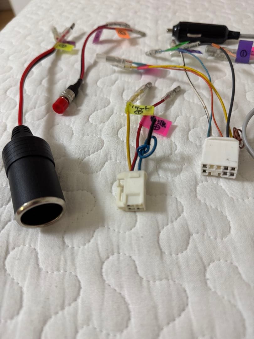 パトライト製 SAP-500BZ シガー加工済　サイレンアンプセット