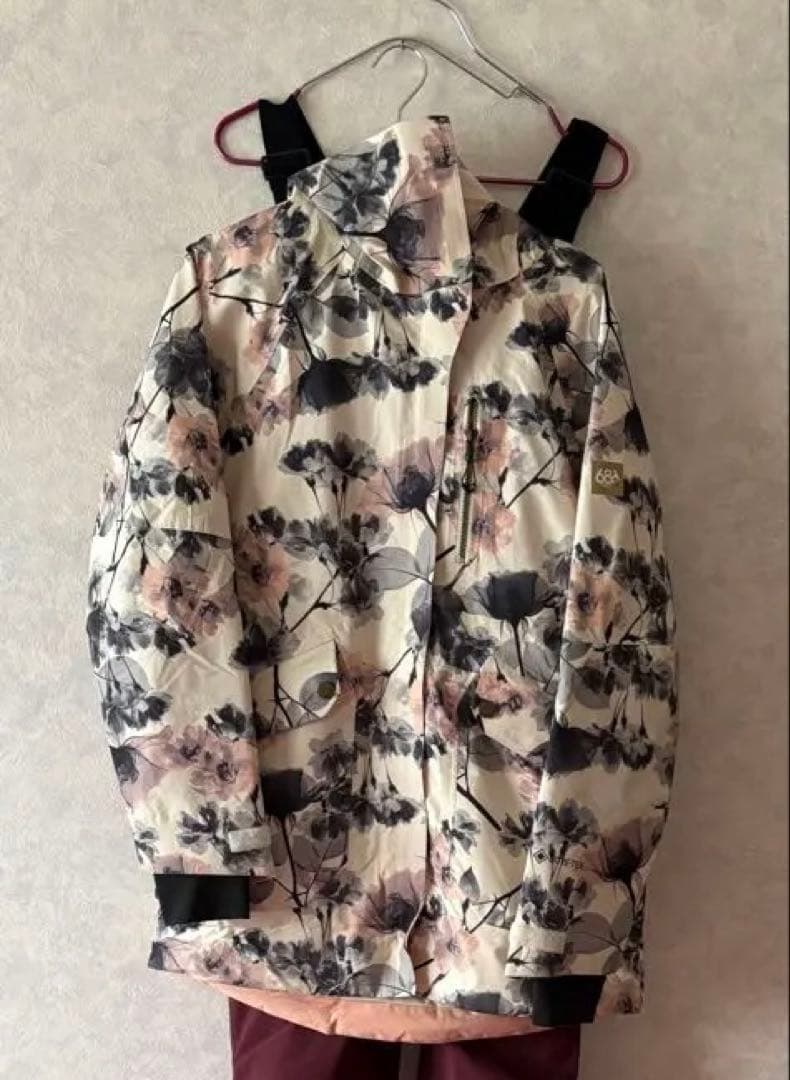 686 GORE-TEX 花柄スノーボードウェア S