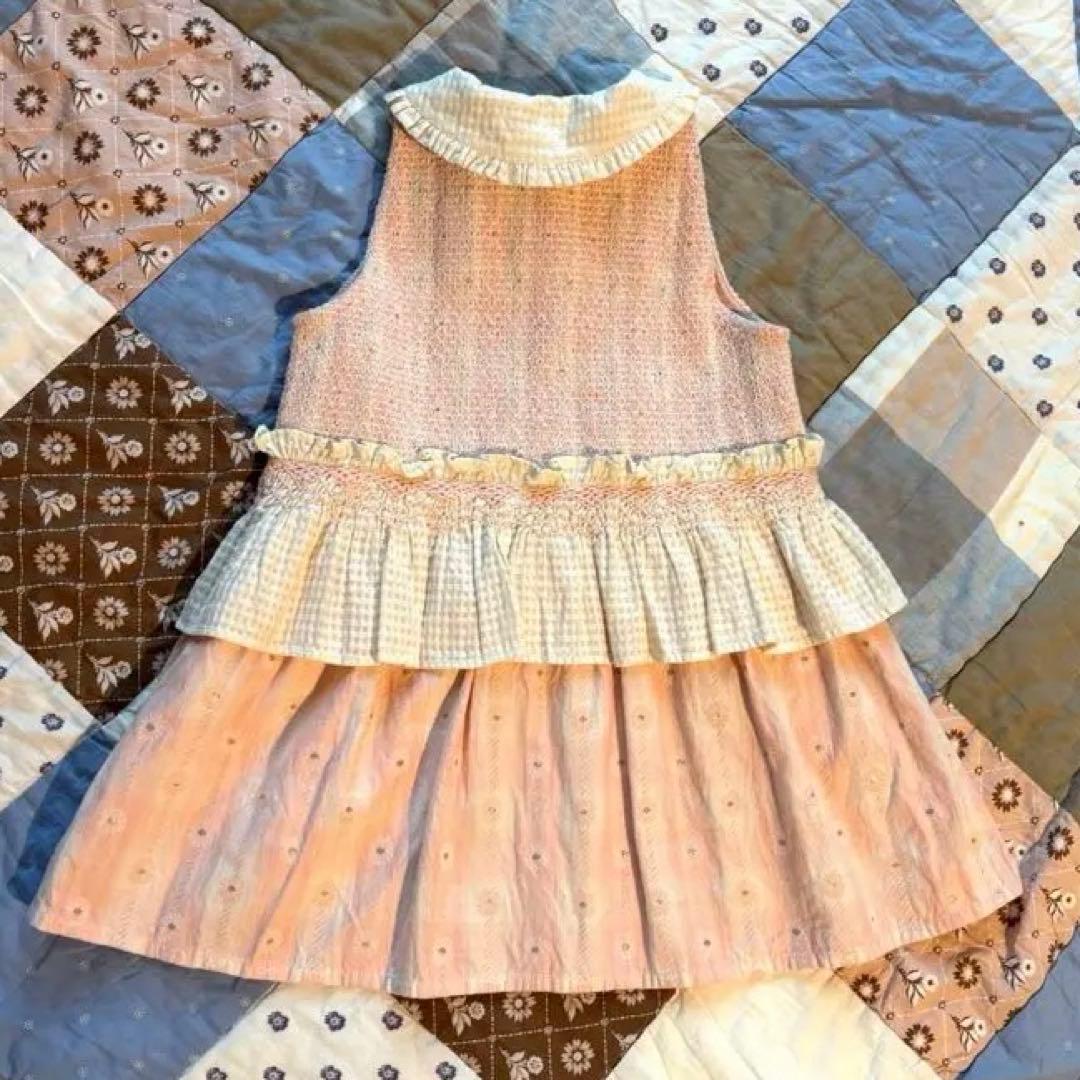 10y 110-130相当 Bonjour チュニックドレス