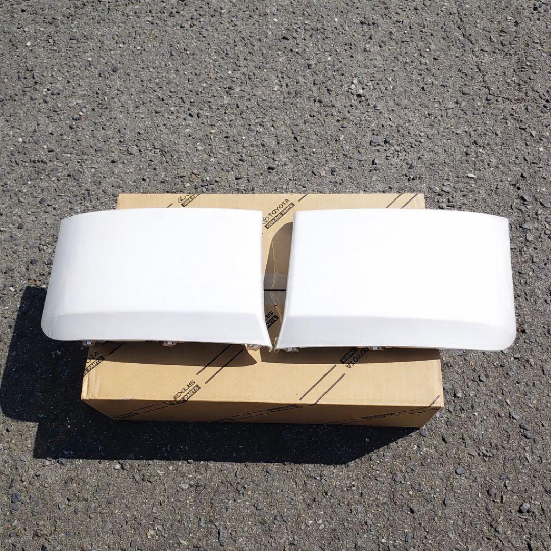 新車外し プロボックス　カラードバンパー ホワイト 配線付き フォグ穴なし