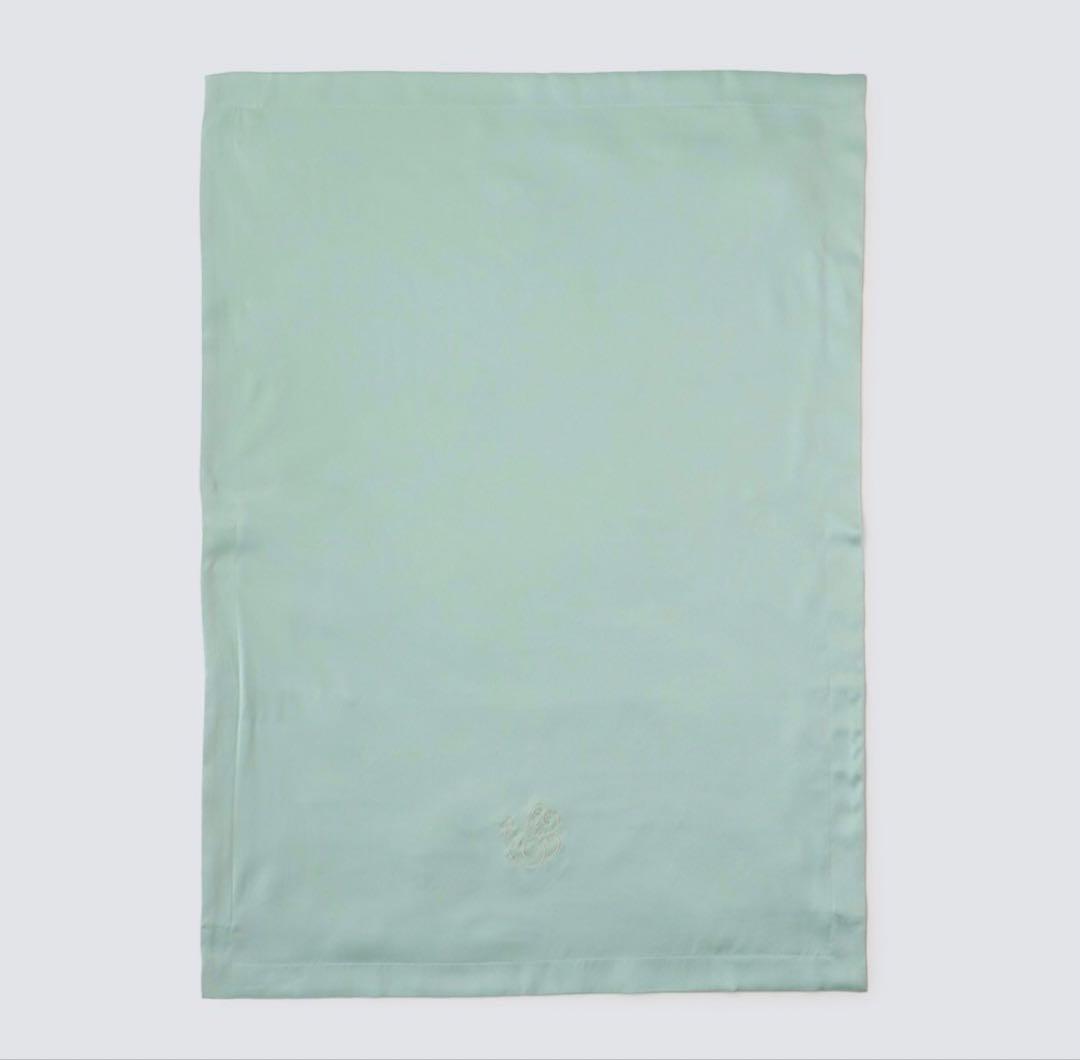 【新品】Foo Tokyo シルクピローケース/ミントグリーン