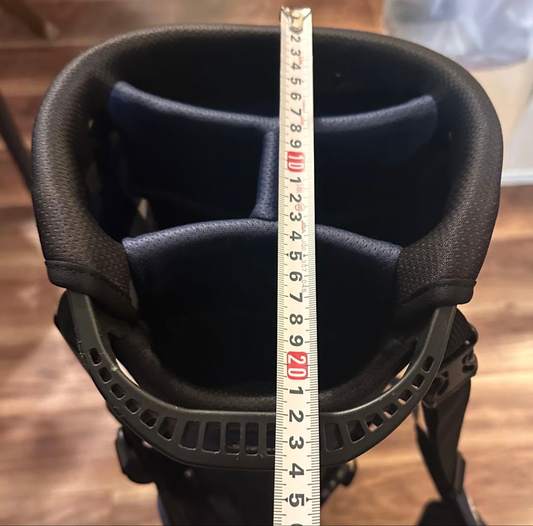 【未使用に近い】Titleist タイトリスト軽量スタンドキャディバッグネイビー