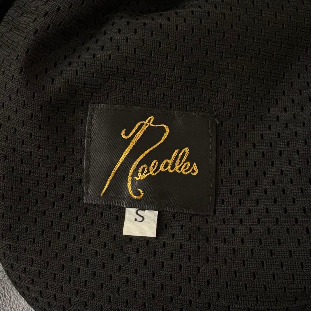 Needles ニードルズ　トラックパンツ ブラック×パープル ストレート