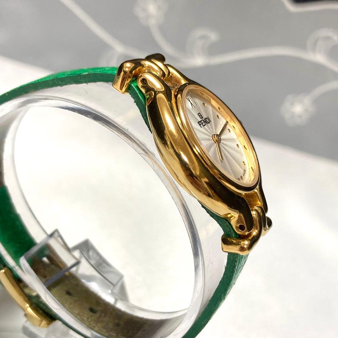 【新品電池/稼働】FENDI 640L カメレオン チェンジベルト5本 腕時計