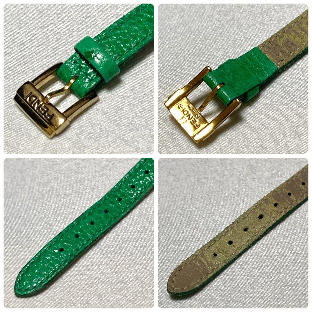 【新品電池/稼働】FENDI 640L カメレオン チェンジベルト5本 腕時計