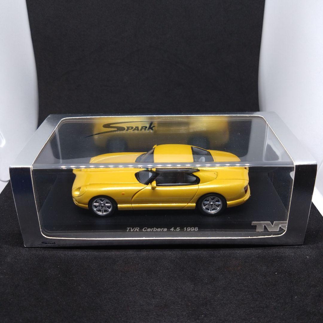 スパーク 1/43 TVR サーブラウ 4.5 1998 イエロー パール