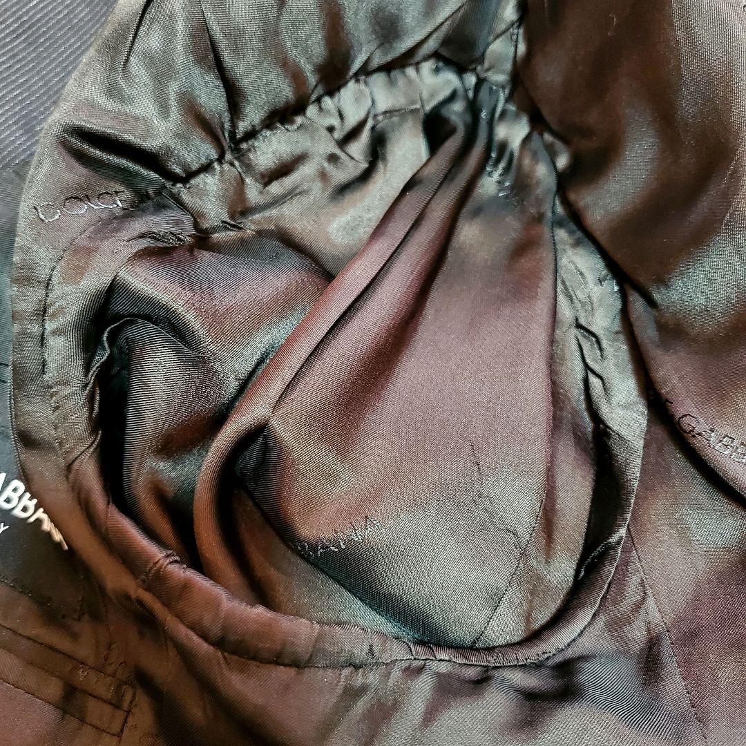 【美品】ドルチェ＆ガッバーナ スーツセットアップ 48 ストライプ