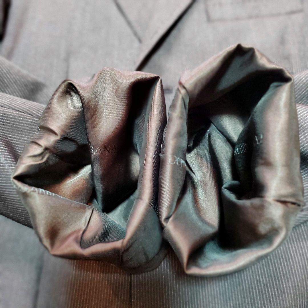 【美品】ドルチェ＆ガッバーナ スーツセットアップ 48 ストライプ