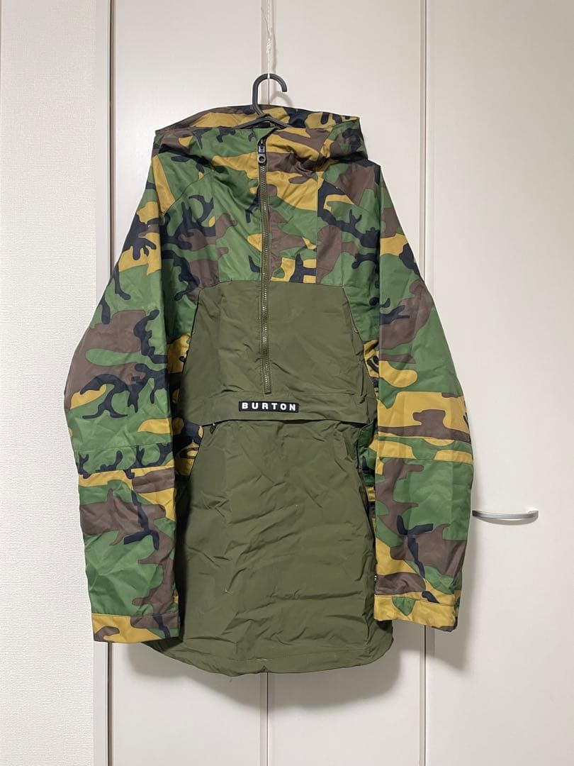 【新品】12 BURTON KIDDING JKT カモ L(XL相当)