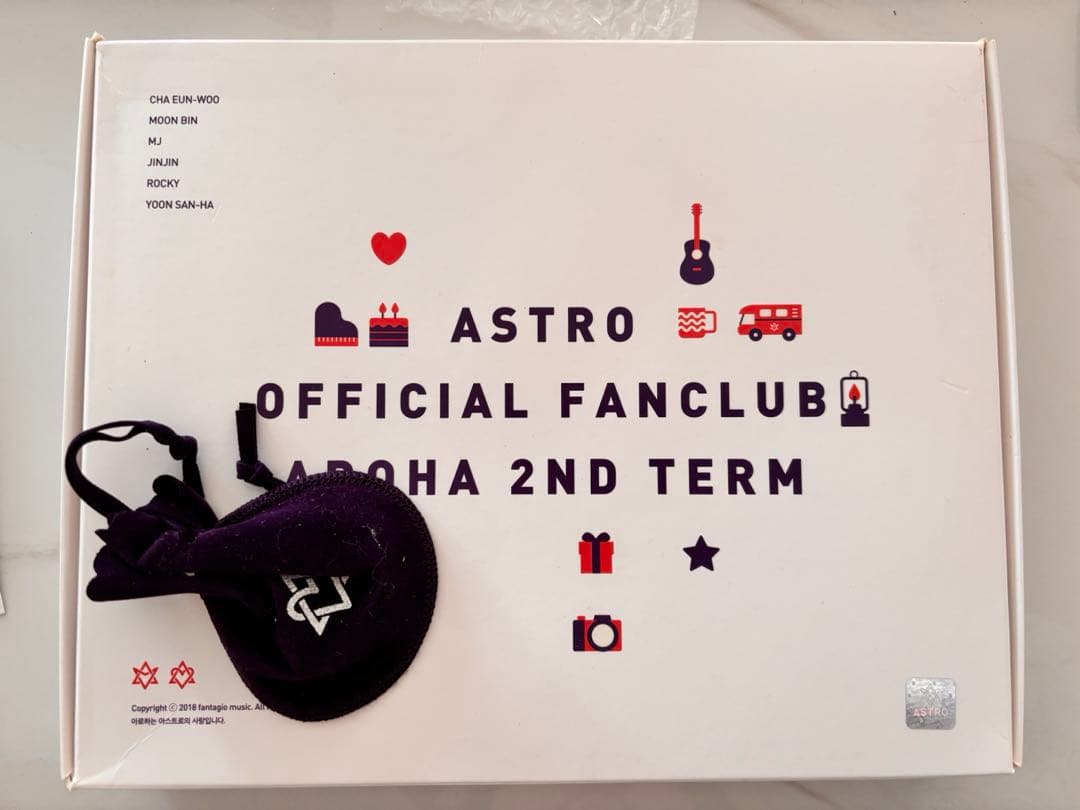ASTRO official FANCLUB AROHA 2nd term 2期