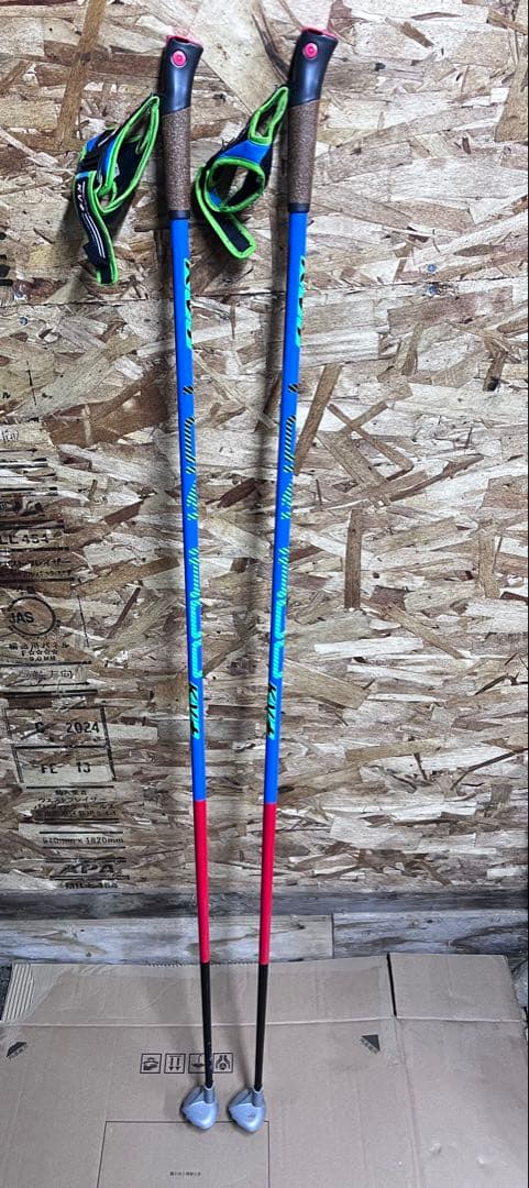KV＋ TORNADO JR クロスカントリースキー ストック ポール