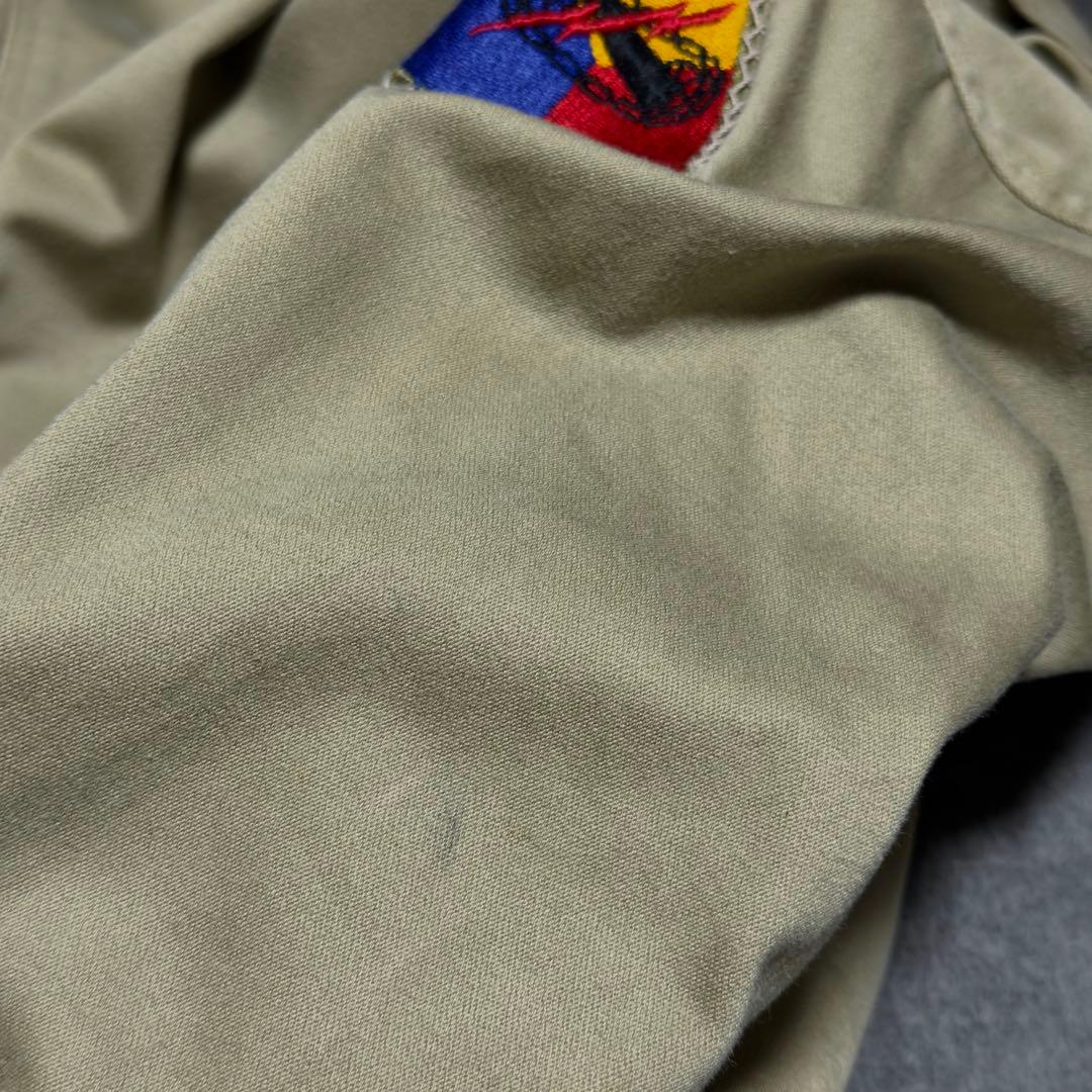 タンカースジャケット　刺繍パッチ付き