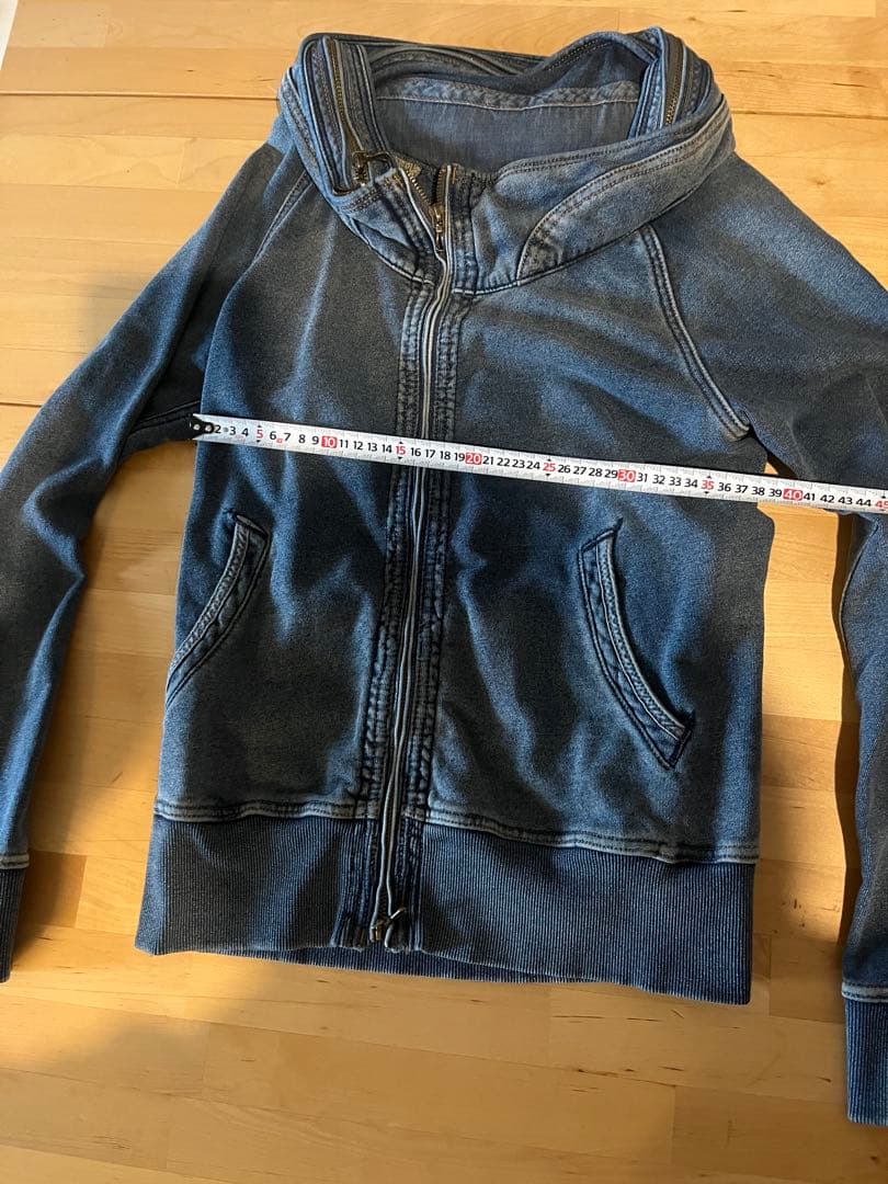 g.o.a ゴア　パーカー デニムブルー