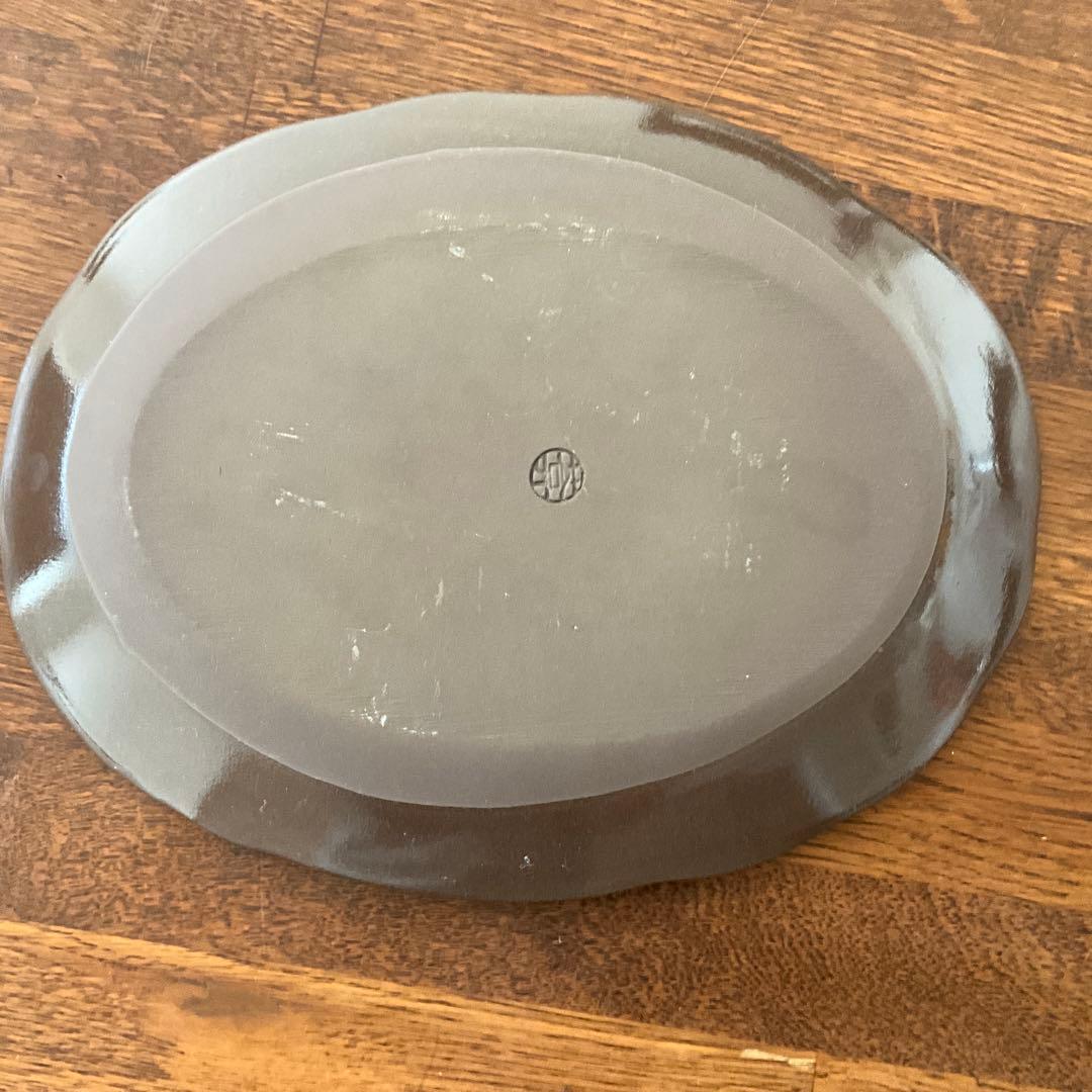 （チャッピーです）　陶あん　色絵付け　椿柄