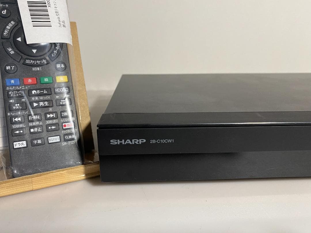 連ドラ自動録画　2B-C10CW1　21年製 「容量アップHDD：3TB」238
