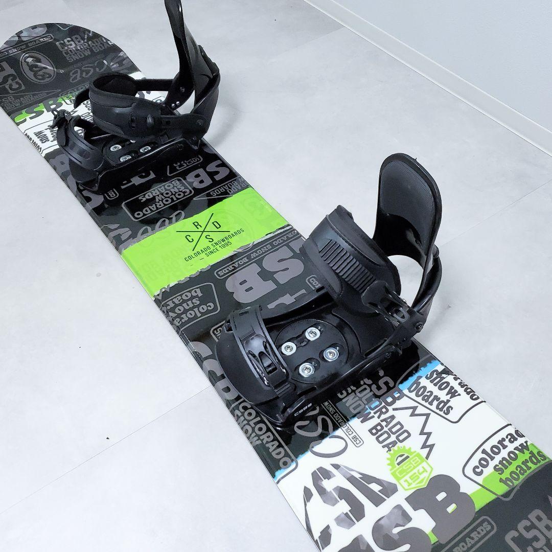 【極美品✨️希少】CSB スノーボードセット ビンディングL/Mサイズ