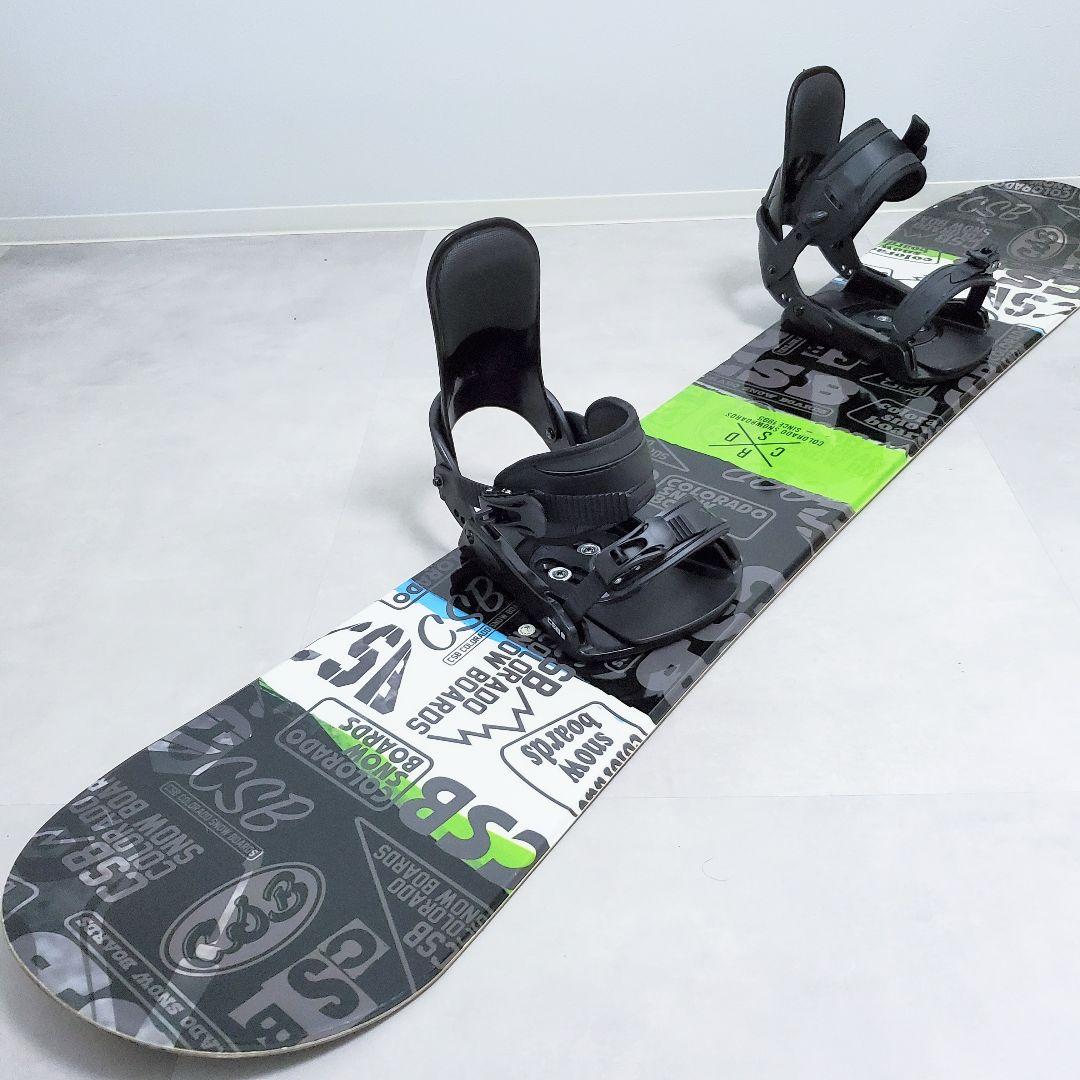 【極美品✨️希少】CSB スノーボードセット ビンディングL/Mサイズ