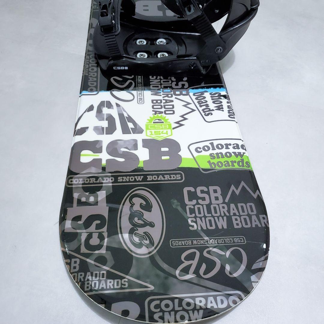 【極美品✨️希少】CSB スノーボードセット ビンディングL/Mサイズ