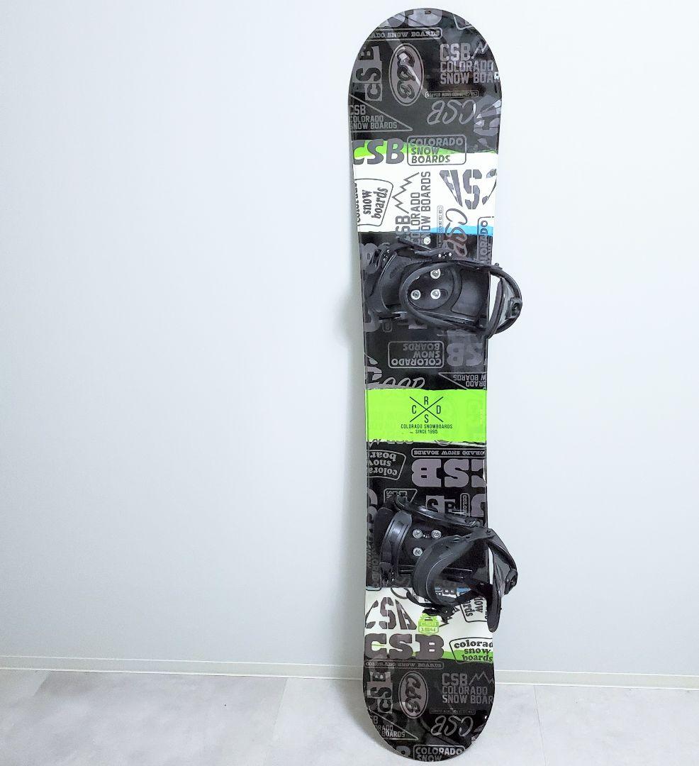 【極美品✨️希少】CSB スノーボードセット ビンディングL/Mサイズ