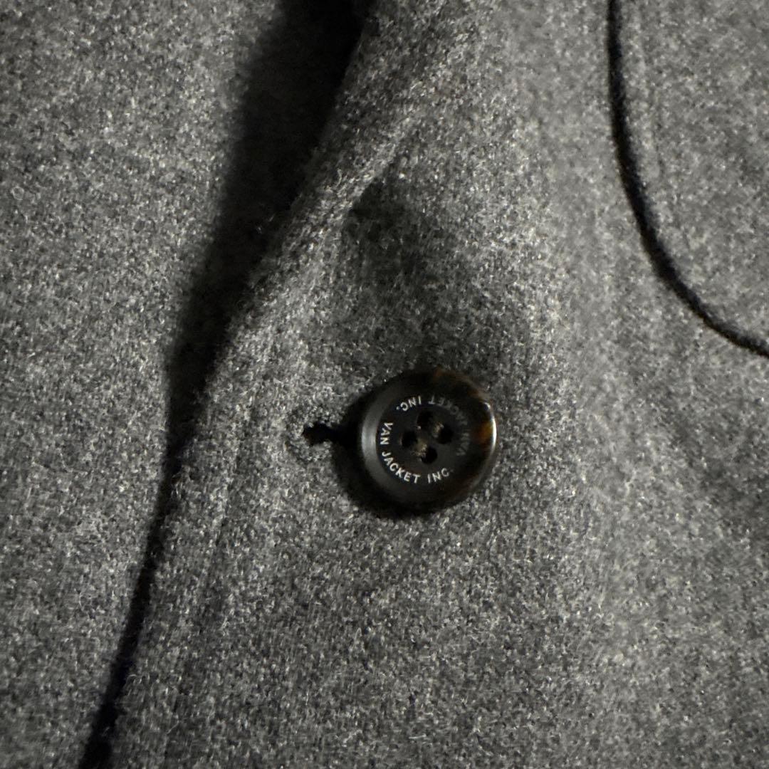 極美品 VAN JAC ヴァンヂャケット ウール テーラードジャケット 日本製