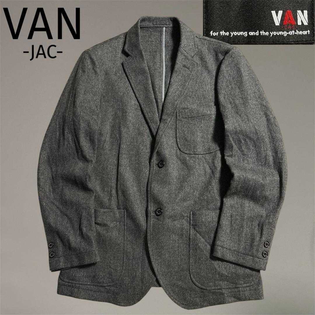 極美品 VAN JAC ヴァンヂャケット ウール テーラードジャケット 日本製