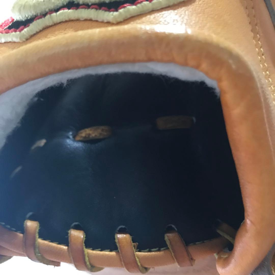 Wilson 外野手用 6本指対応 硬式グローブ オレンジ