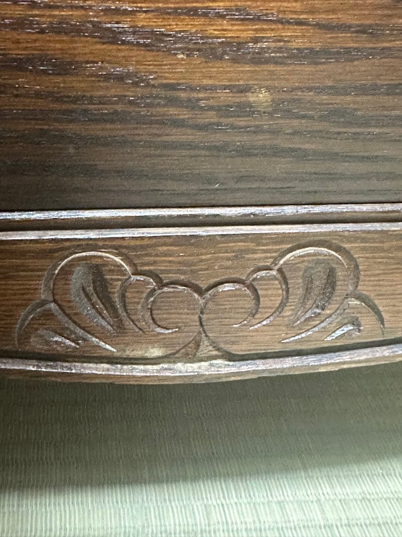 木製アンティークタンス 3段 引き出し1940年代フランス　オーク材　西洋