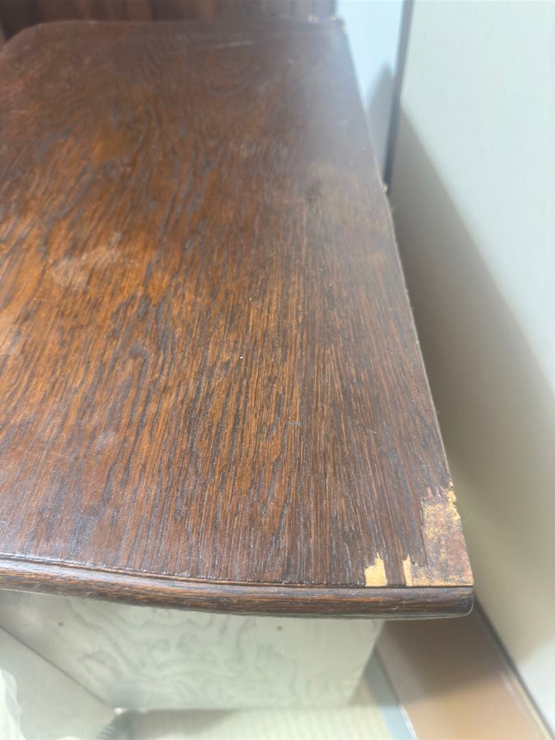 木製アンティークタンス 3段 引き出し1940年代フランス　オーク材　西洋